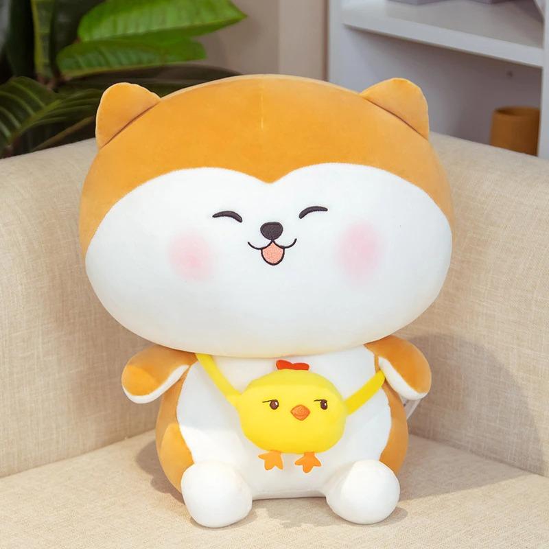 Shiba Inu Plush Doll Soft Fur Stuffed Animals