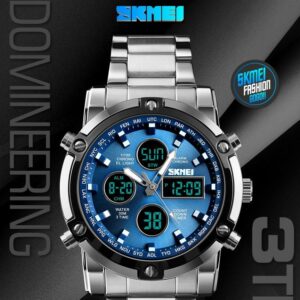 SKMEI – Digital Display Multifunctional Chronograph Quartz Wristwatch