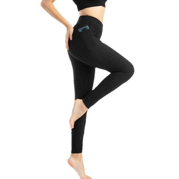 Slide Leggings Booty Lifting Leggings with Pockets