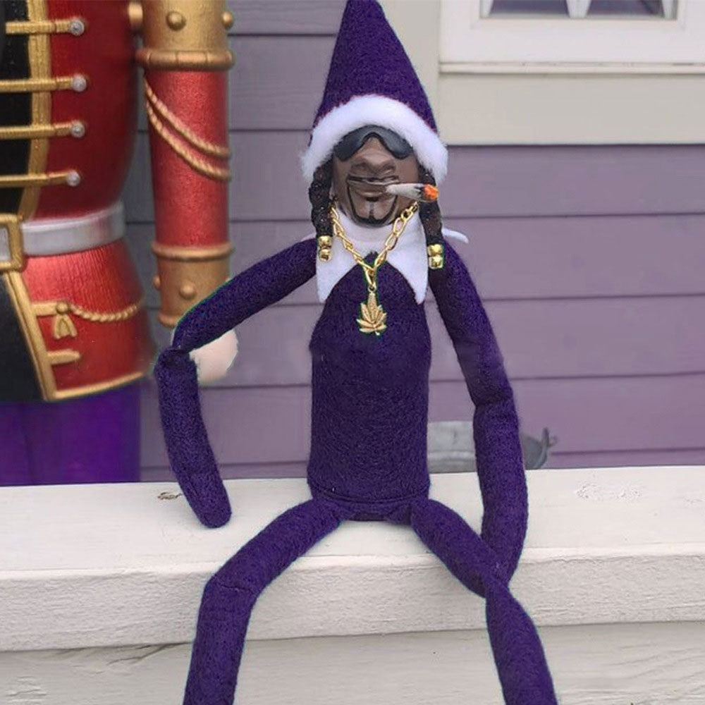 Snoop On A Stoop Christmas Elf Doll