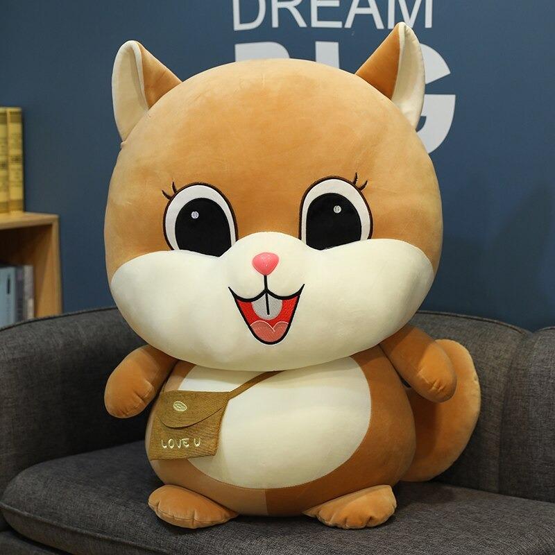 Squirrel Kawaii Plush