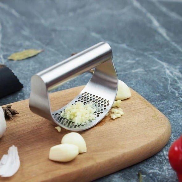 Stainless Steel Garlic Presser (Buy 2 Get 1 Free Now)