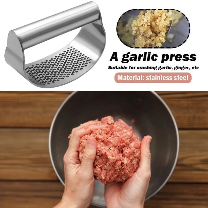 Stainless Steel Garlic Presser (Buy 2 Get 1 Free Now)