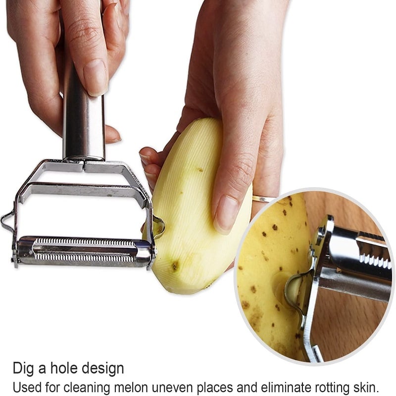 Stainless Steel Multifunctional Peeler