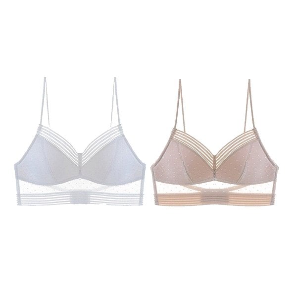 Starry Bra - Low Back Wireless Lifting Lace Bra