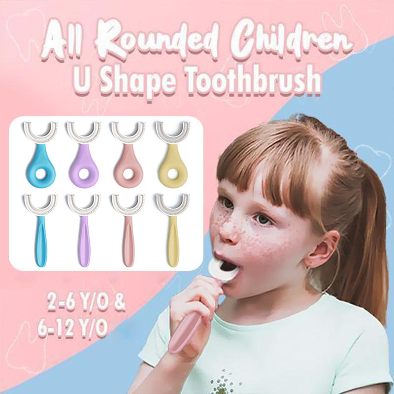 Storehouse™ All Rounded Children U-Shape Toothbrush