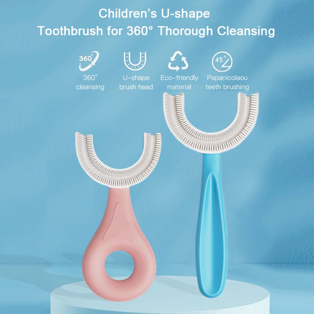 Storehouse™ All Rounded Children U-Shape Toothbrush