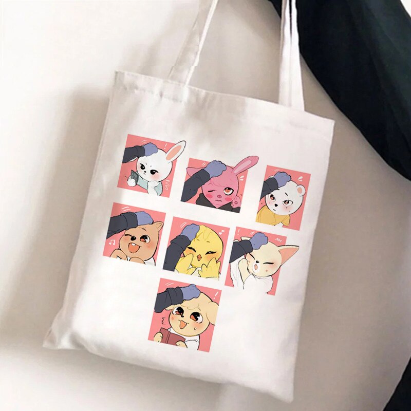 Stray Kids SKZOO Tote Bag