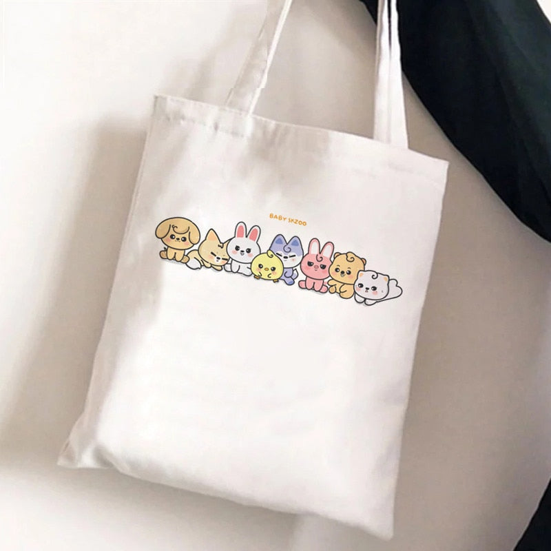 Stray Kids SKZOO Tote Bag