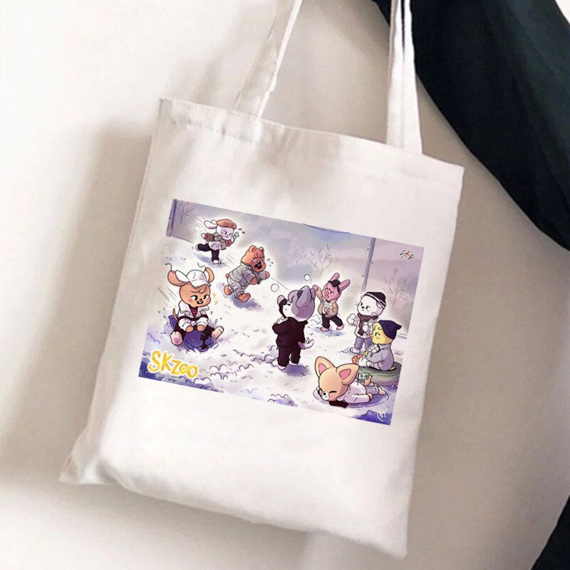 Stray Kids SKZOO Tote Bag