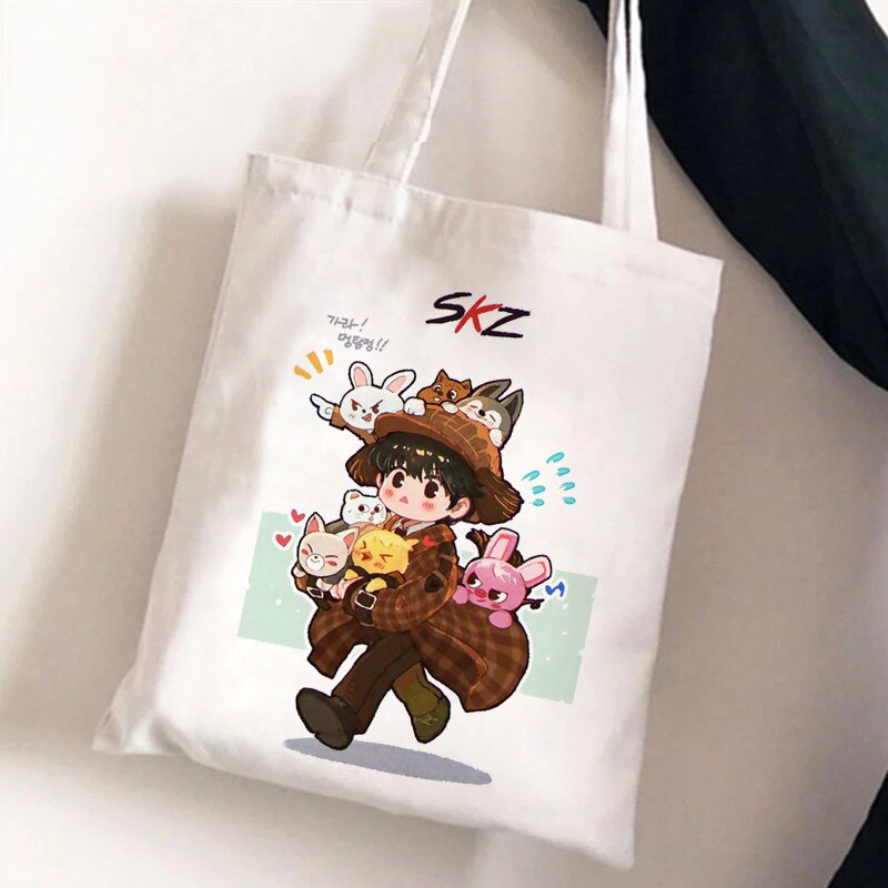 Stray Kids SKZOO Tote Bag