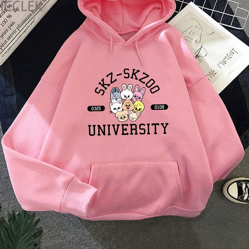 Stray Kids SKZOO University Hoodies