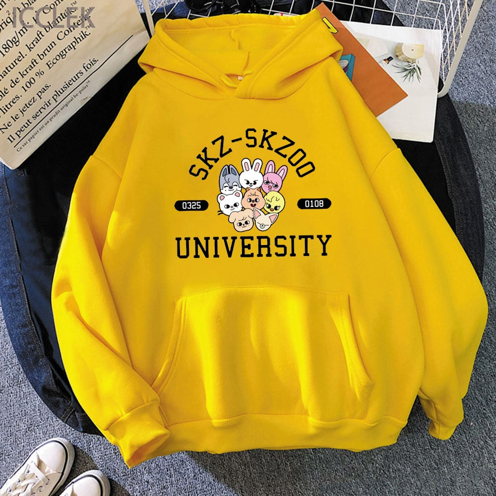 Stray Kids SKZOO University Hoodies