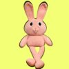 Stretchable Ears Rabbit Plush Toy