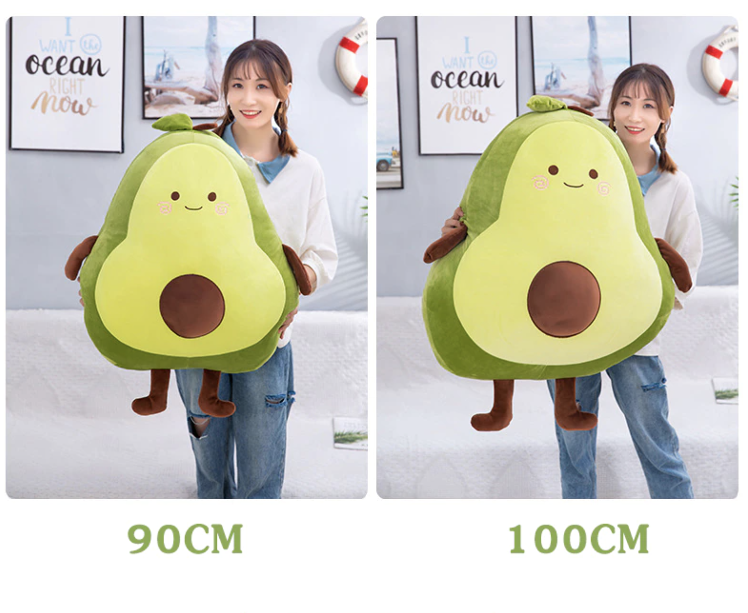 Stuffed Avocado Plush Toy