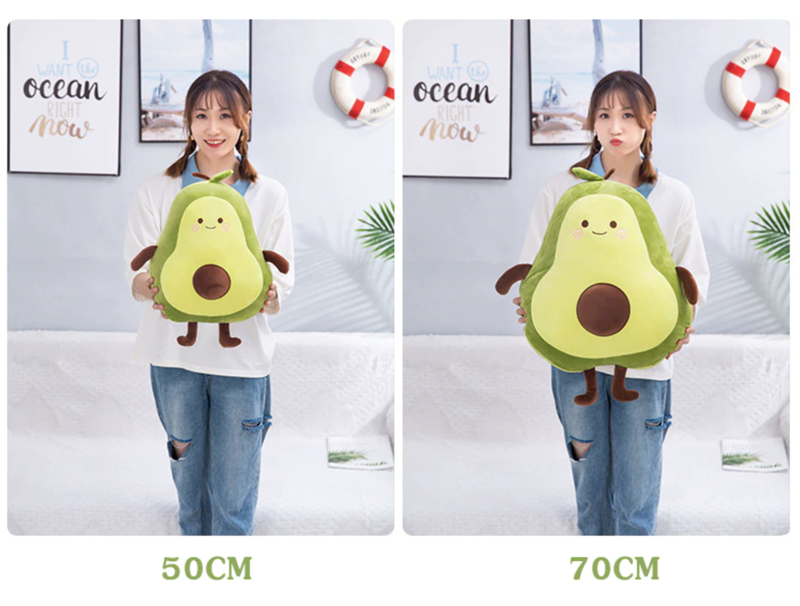 Stuffed Avocado Plush Toy