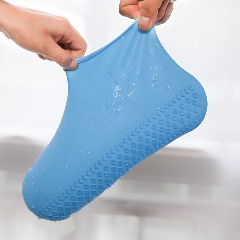 (Summer Hot Sale 44% OFF) - Unisex waterproof silicone overshoes (One pair)