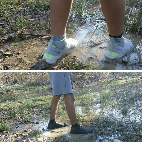 (Summer Hot Sale 44% OFF) - Unisex waterproof silicone overshoes (One pair)