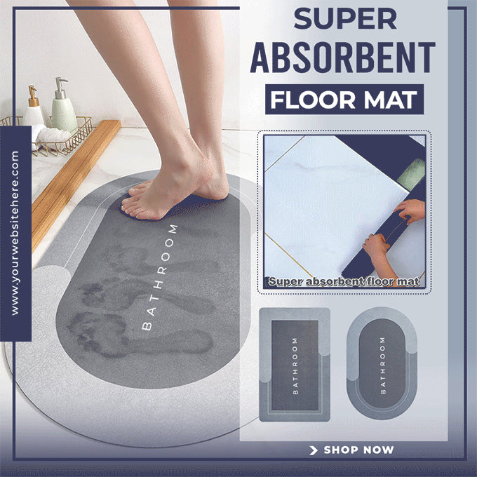 Super Absorbent Floor Mat