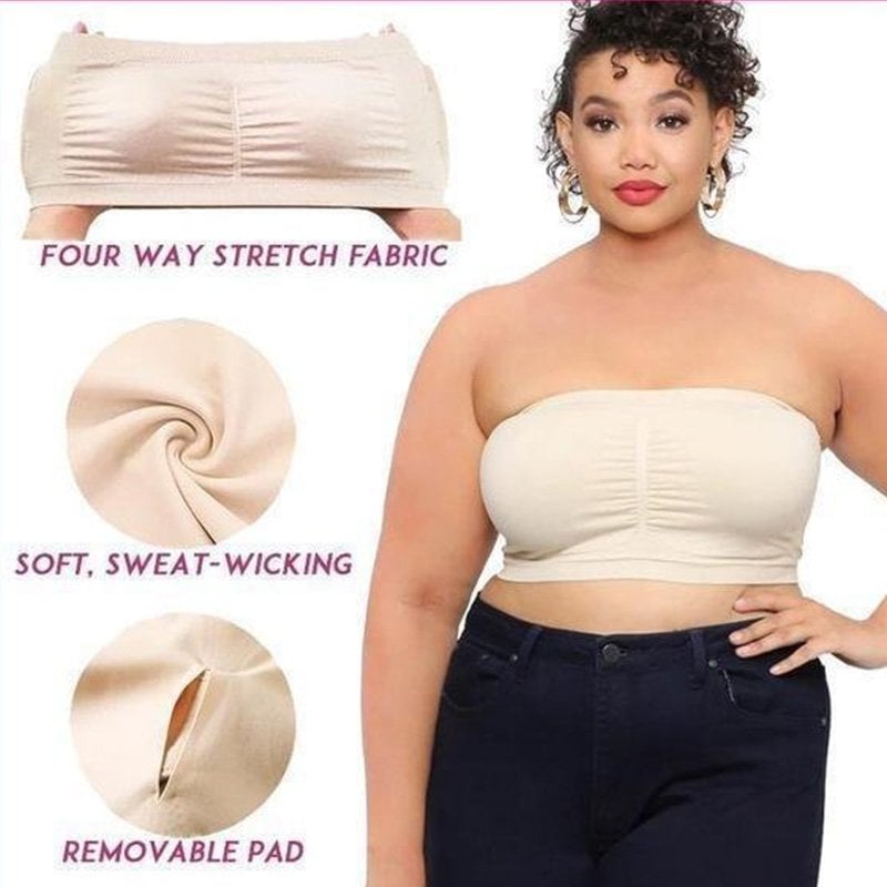 SUPPORTIVE BANDEAU BRA