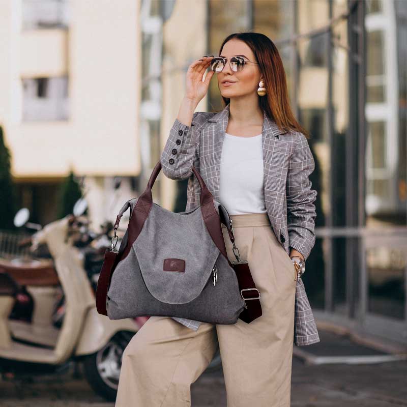 The Outback Canvas Messenger Bag