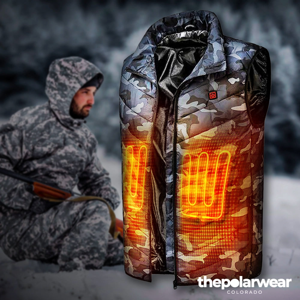 The PolarWear™ Heated Vest for Hunters