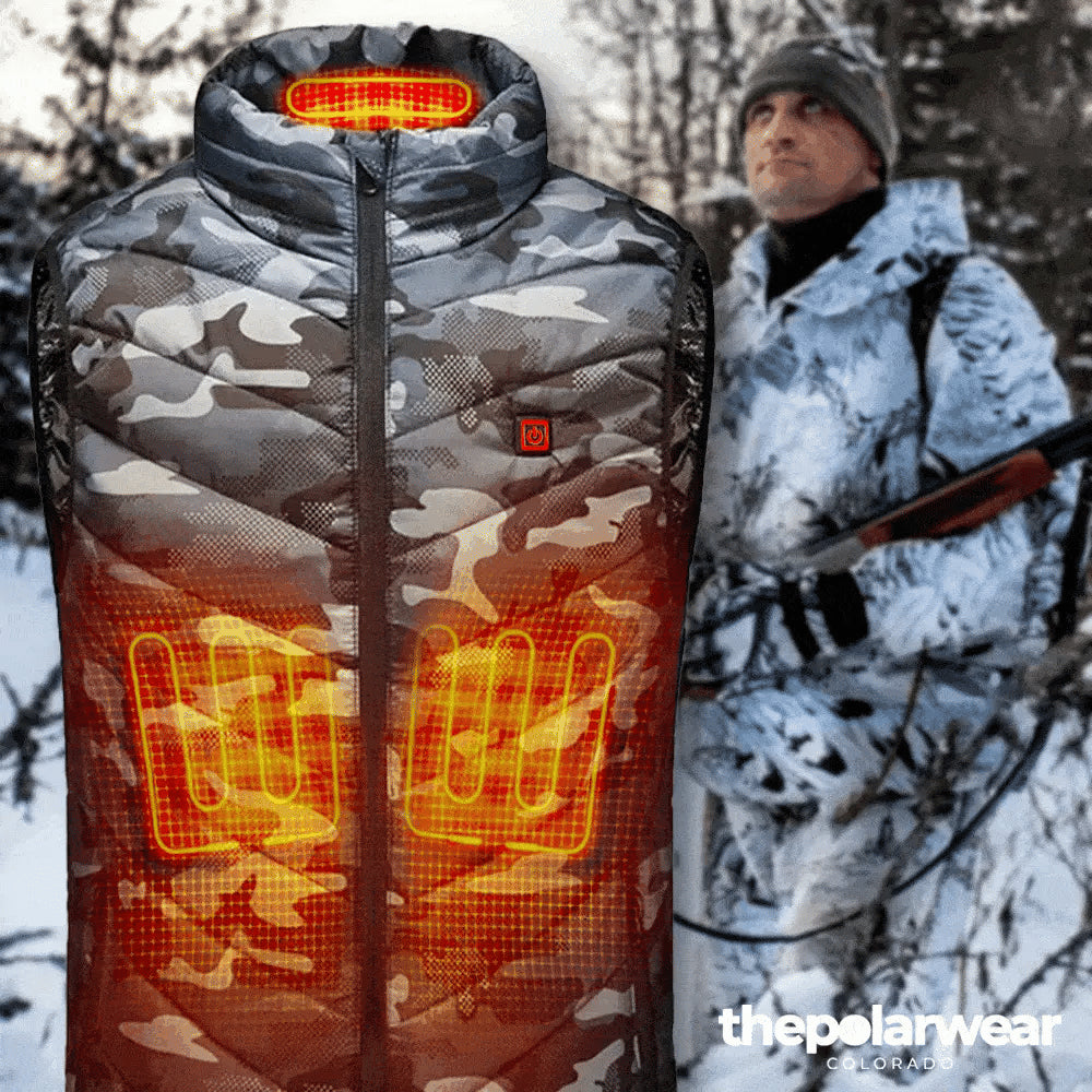 The PolarWear™ Heated Vest for Hunters