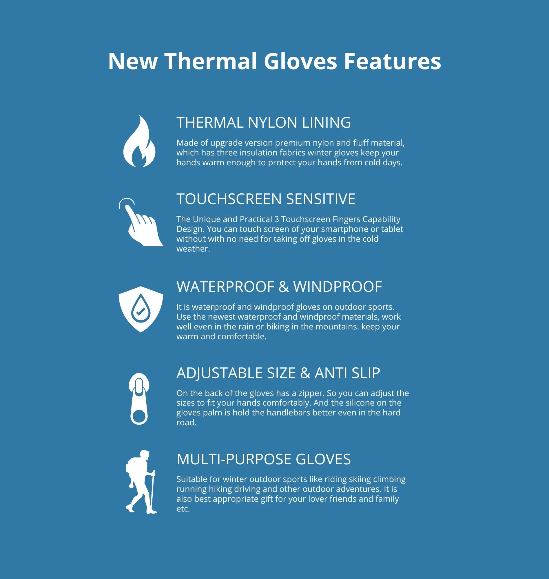 THERMOTOUCH GLOVES