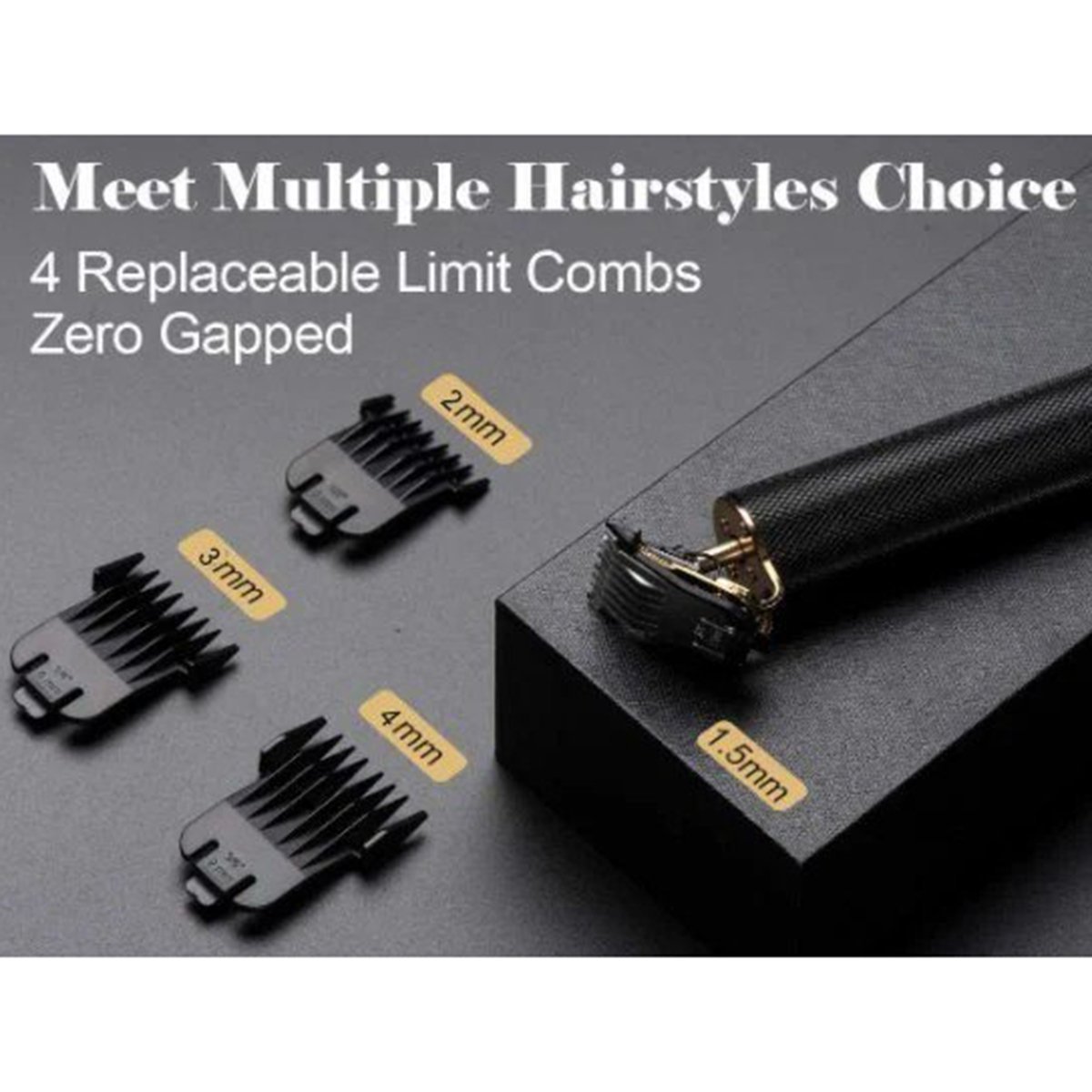 Threery Cordless Zero Gapped Trimmer Hair Clipper