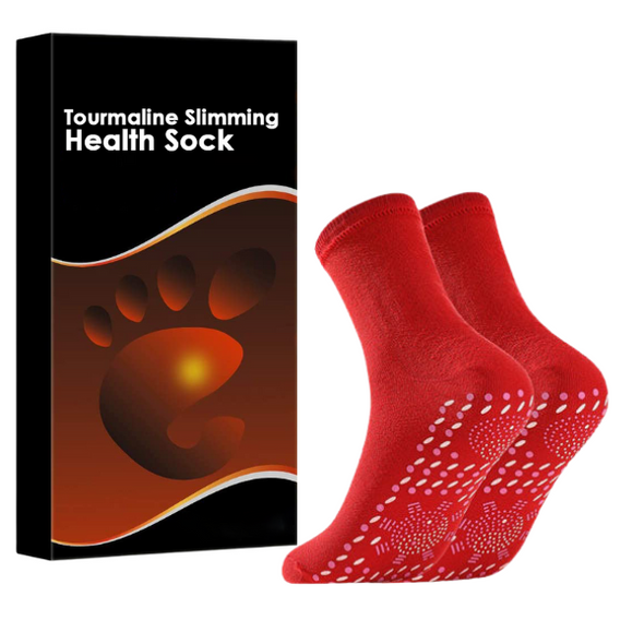 Tourmaline Acupressure Varicose Vein Slim Health Socks