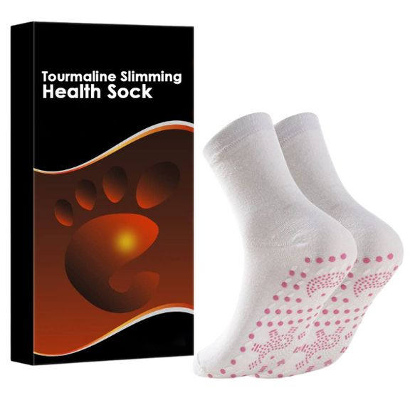 Tourmaline Acupressure Varicose Vein Slim Health Socks