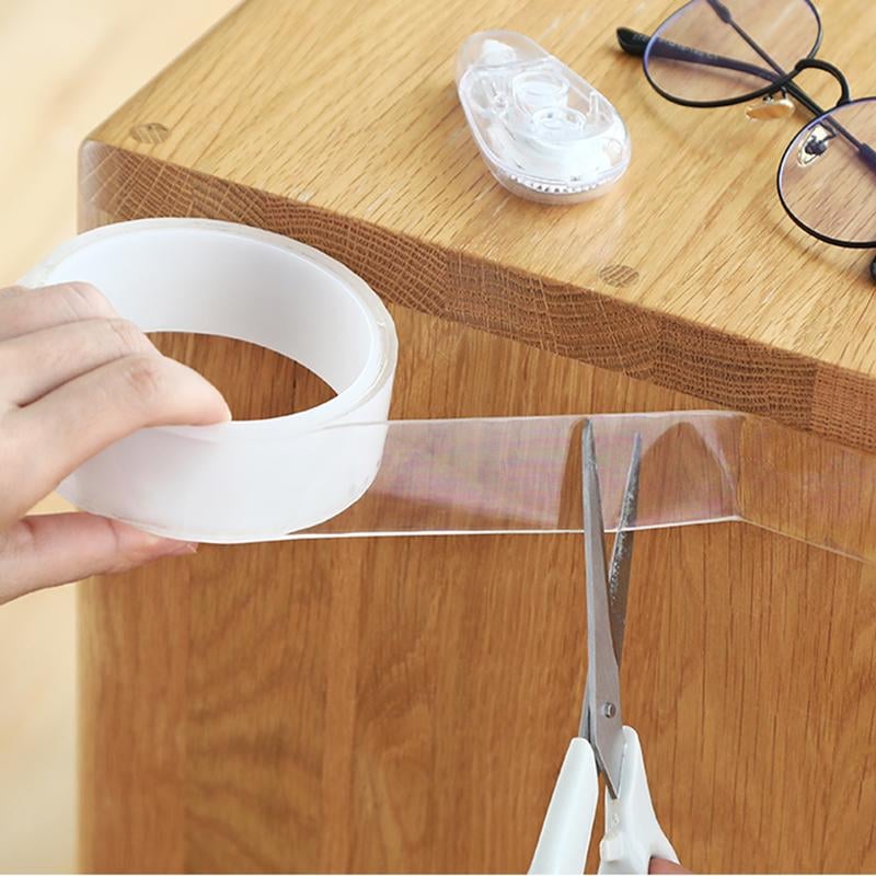 Transparent Non-marking Double-sided Nano Tape - Reusable Tape