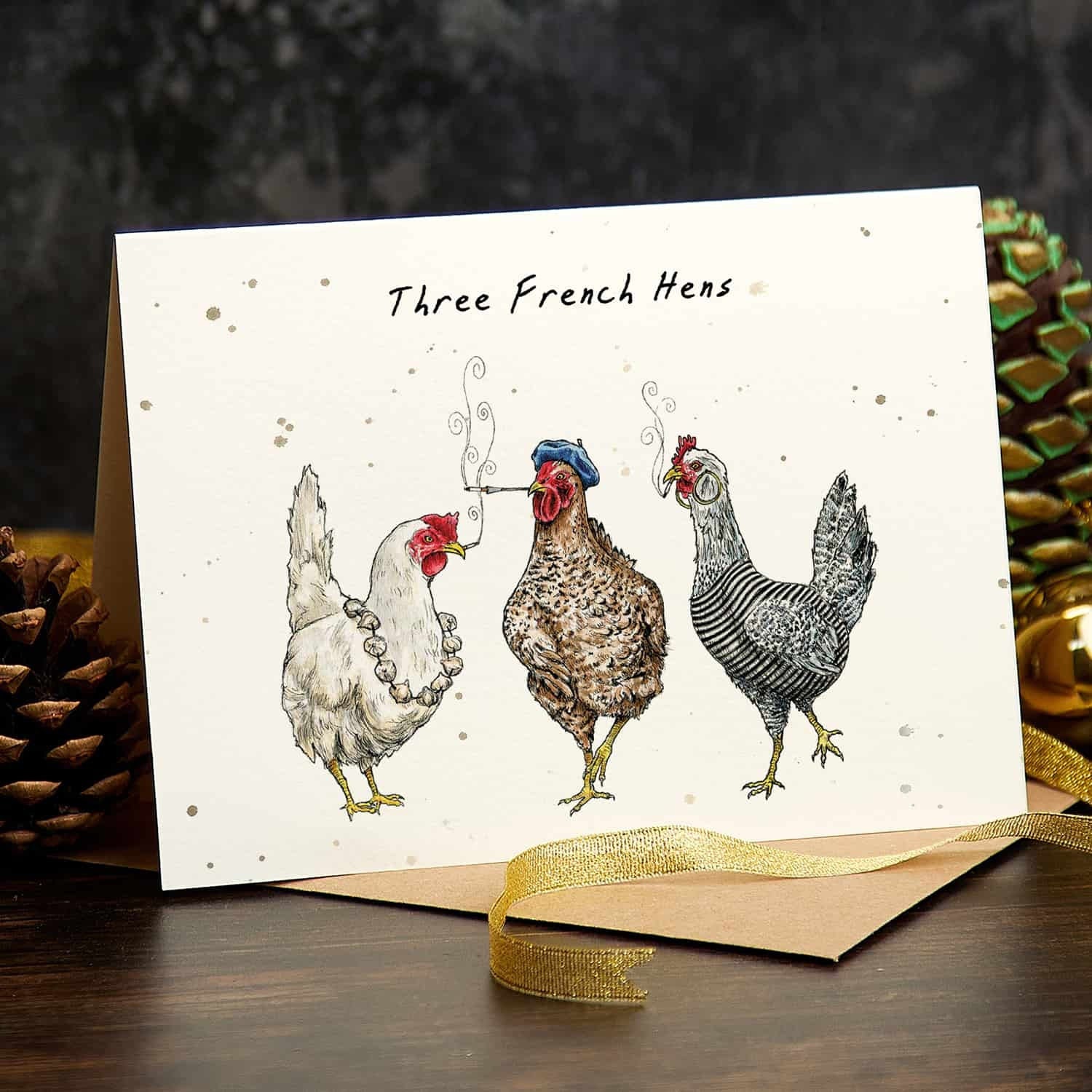 TWELVE DAYS OF CHRISTMAS CARD SET