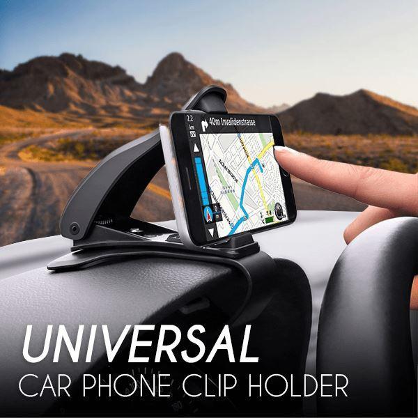 Universal Car Phone Clip Holder