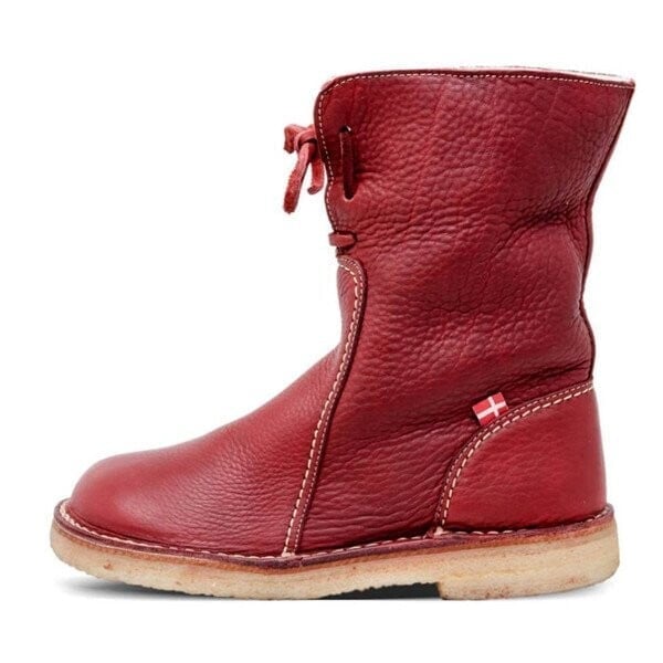 Vintage Buttery-soft Waterproof Wool Lining Boots