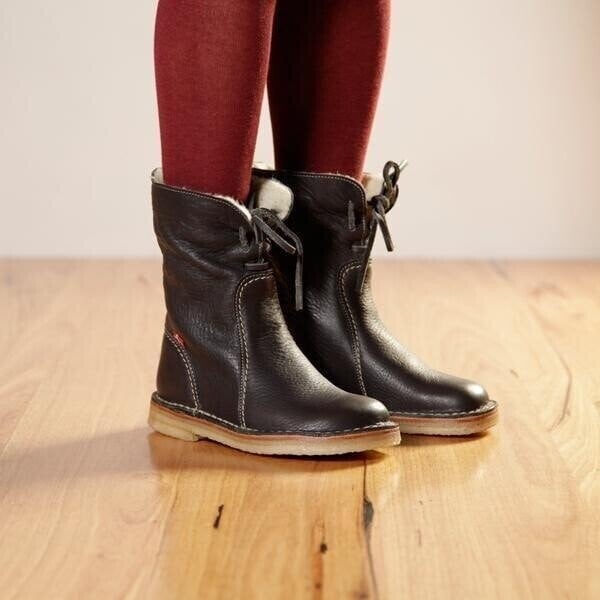 Vintage Buttery-soft Waterproof Wool Lining Boots