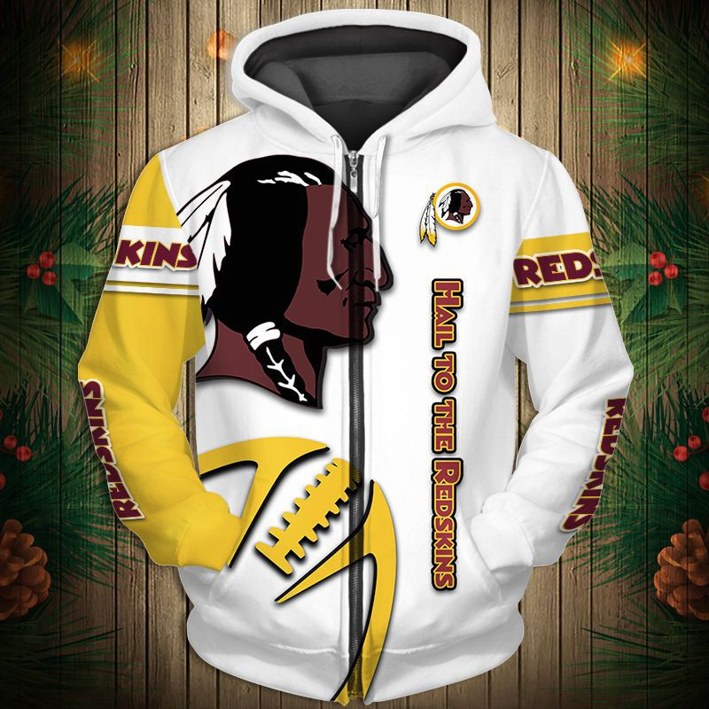 WASHINGTON REDSKINS 2022 NEW 3D GRAPHIC HOODIE