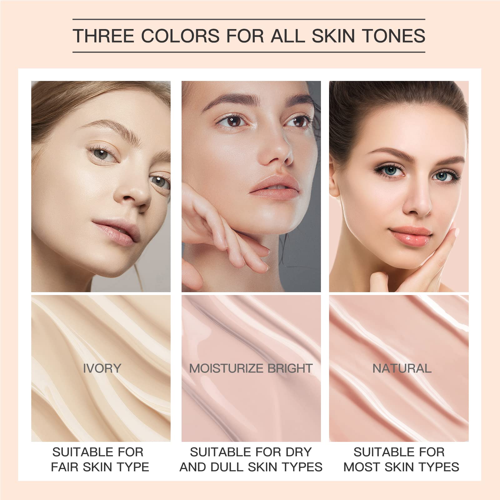 Waterproof Lasting Foundation (Buy 1 Get 1 Free)