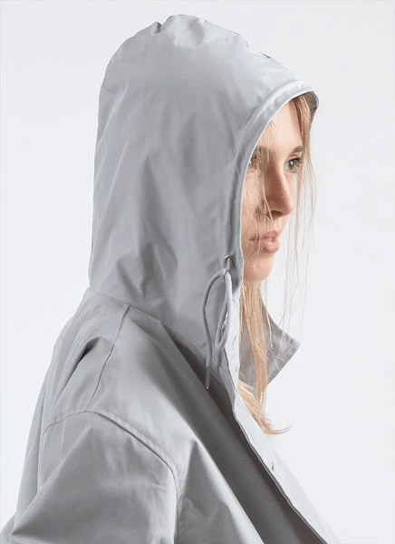 Waterproof Oversized Hooded Windbreaker Rain Jacket