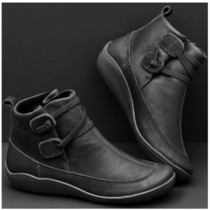 Winter Comfy Orthopedic Leather Warm Boots - SHOCK SALE for a limited time!