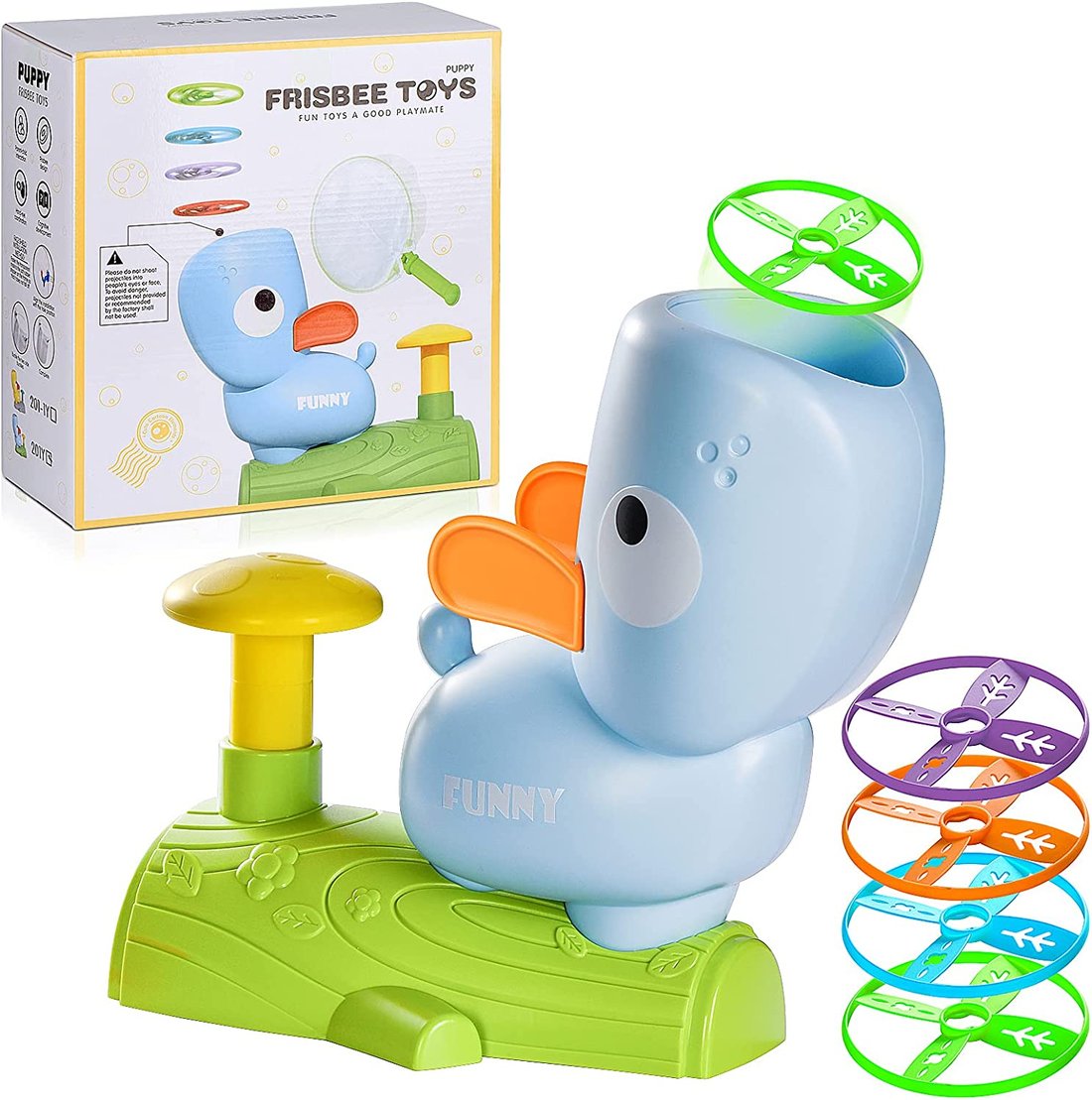 Winter Sale 50% OFF  Flying Disc Launcher Toy for Kids