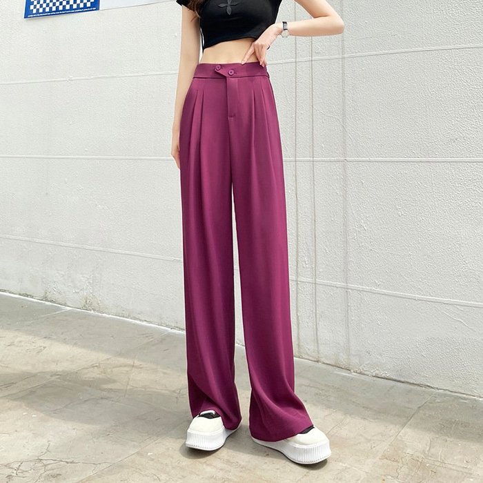 Woman’s Casual Full-Length Loose Pants