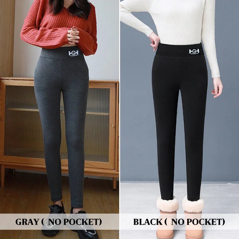 Women’s Fashionable Thermal Cashmere Slim Pants