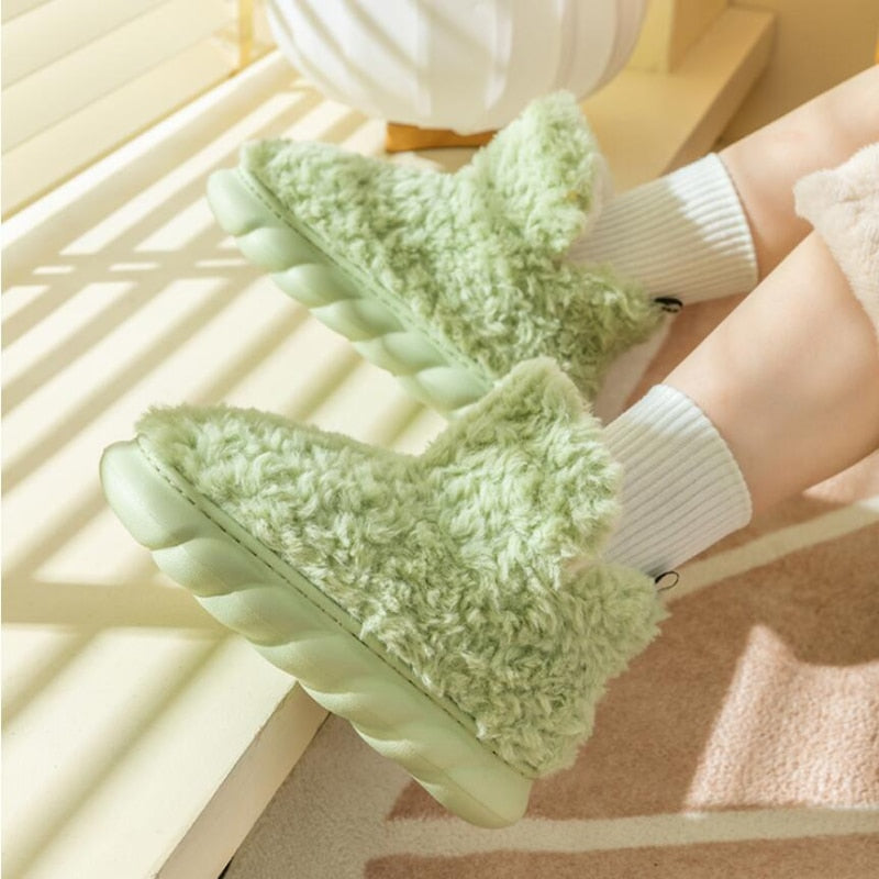 Women's Fluffy Fleece Boots