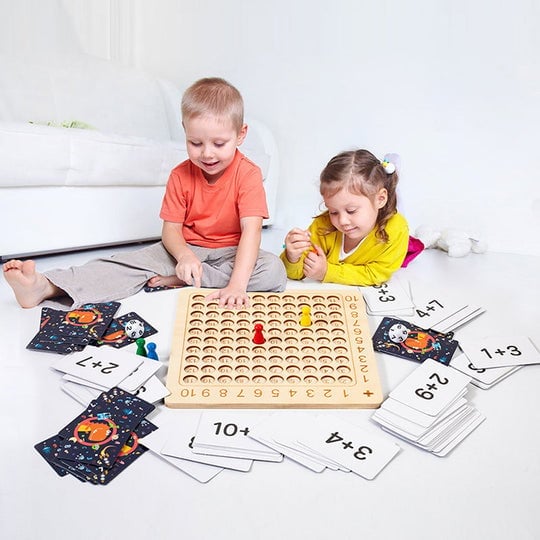 Wooden Multiplication Board Game