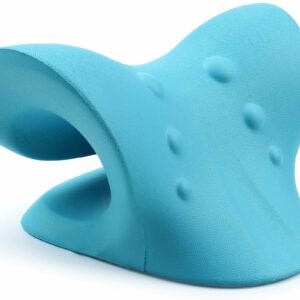 Worthypraises Cervical Neck Traction Pillow- For Neck Pain Relief