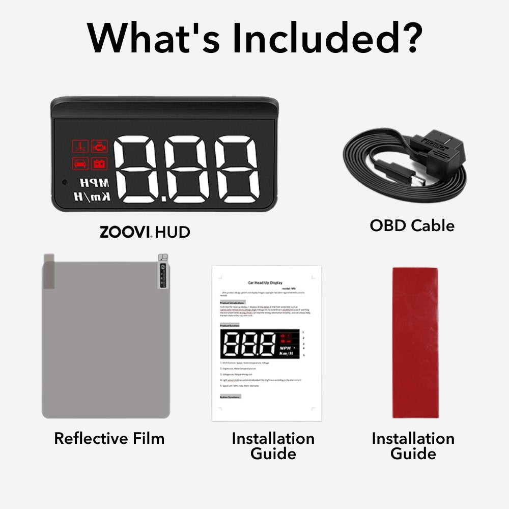 Zoovi Heads Up Display