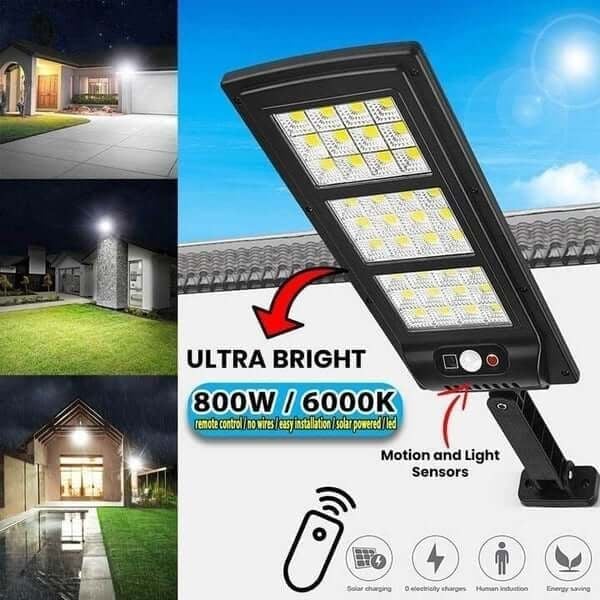 ( New product promotion 49% OFF) Human Motion Sensor Solar LED Light 6000K