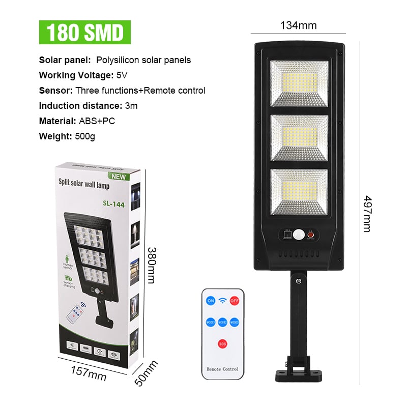 ( New product promotion 49% OFF) Human Motion Sensor Solar LED Light 6000K