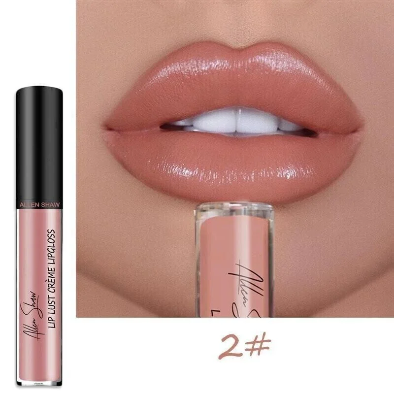 12 Color Cream Texture Lipstick Waterproof.